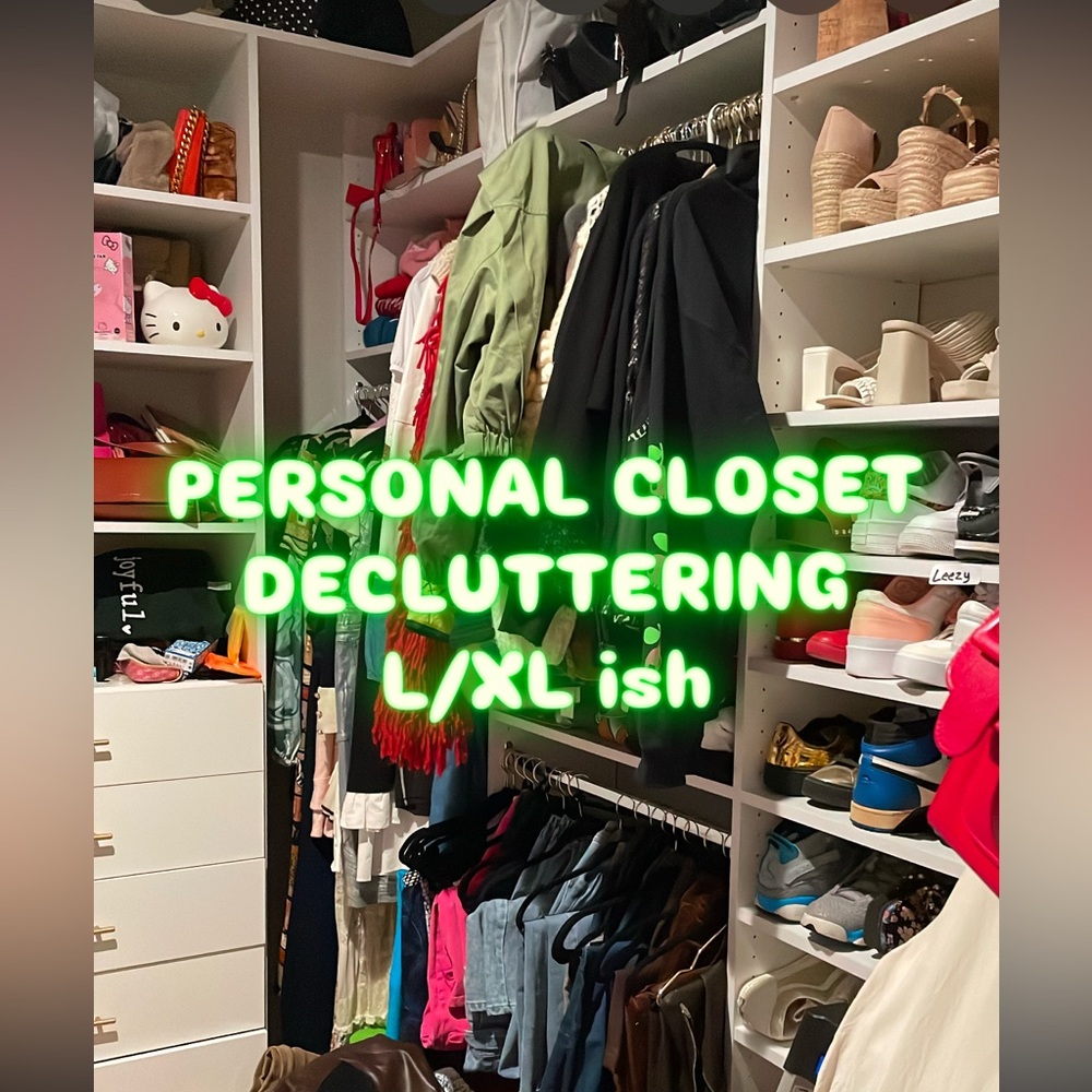 My Personal closet decluttering